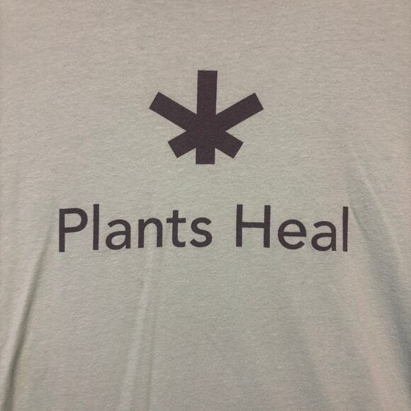 Wildflower Plants Heal Shirt Mens Medium Ganja Herb Weed Pot Comfy Cozy Pothead - Picture 2 of 8